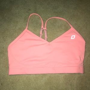 Pink Lorna Jane sports bra